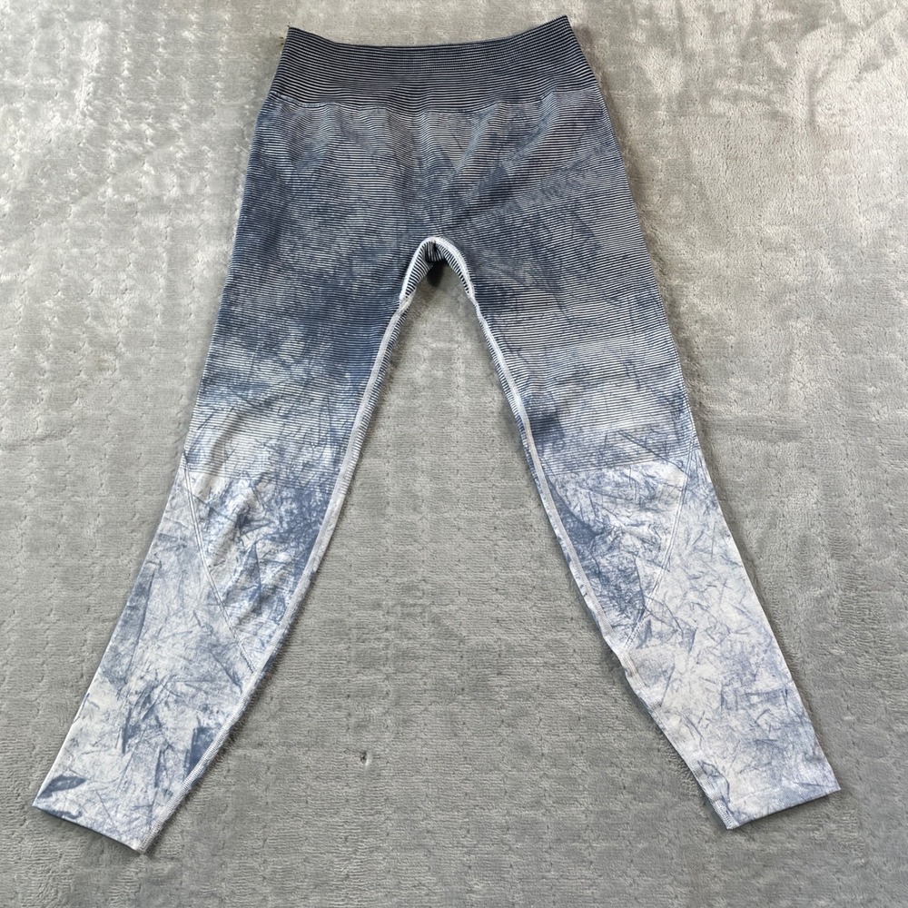 Lululemon Leggings Size 8 Gray Ebb To Train Mid-Rise Workout‎ Gym Running Active